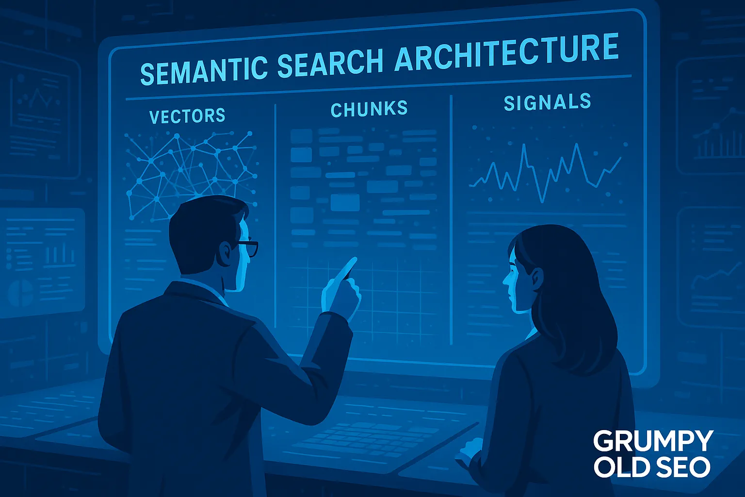Visual explaining Google AI Search