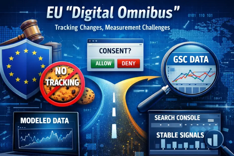 EU Digital Omnibus and SEO SEA Impact